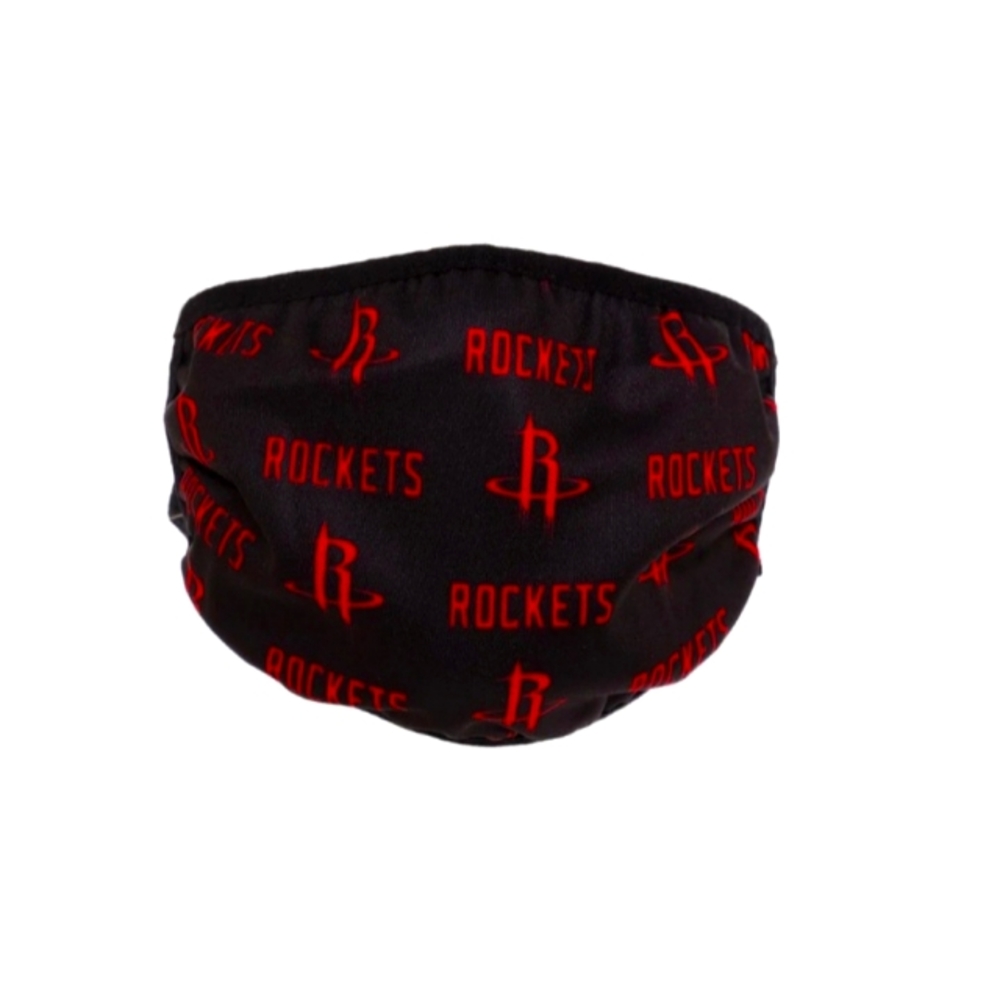 NBA HOUSTON ROCKETS MENS FACE MASK. ULTRA GAME